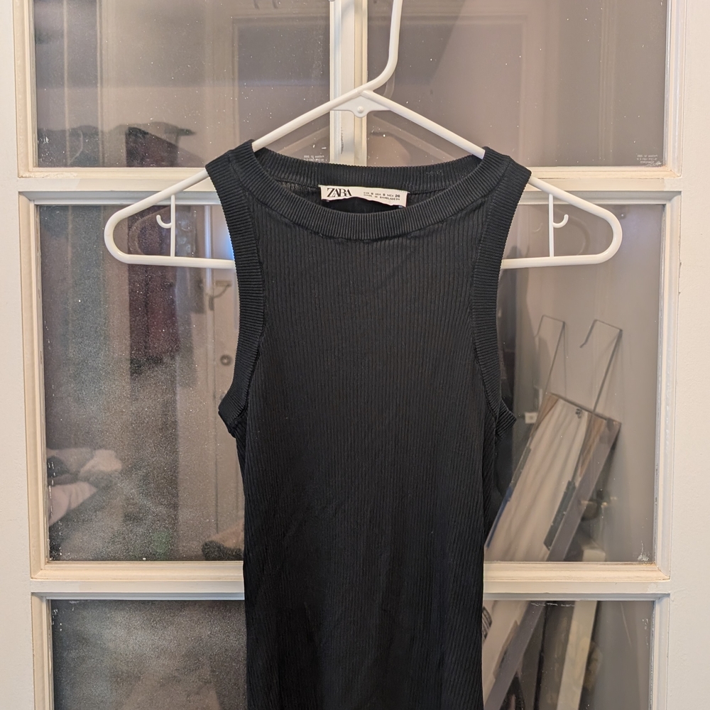 Zara Black Tank Top
